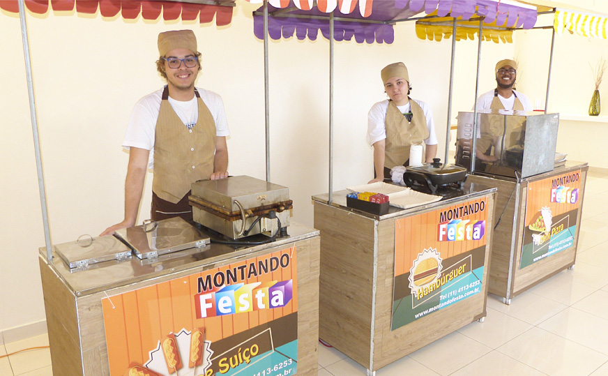 Barraquinhas para Festa Teen